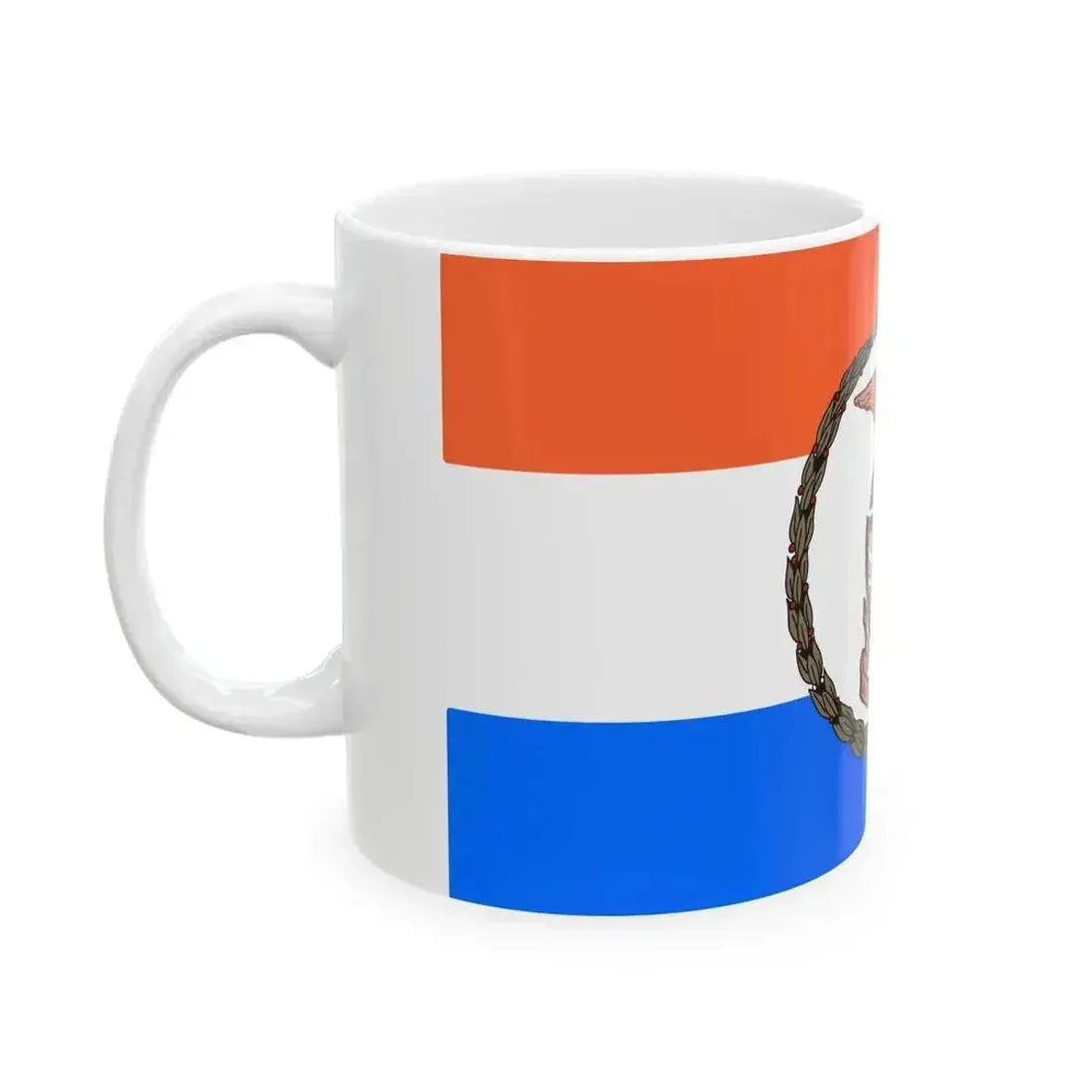 Flag of Borough of the Bronx (United States) White Coffee Mug - Go Mug Yourself