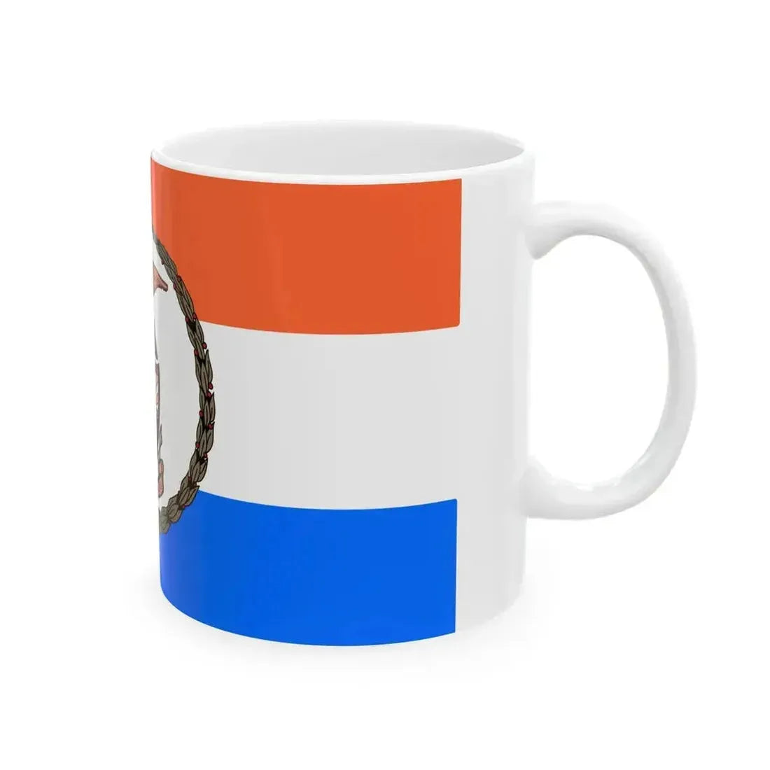 Flag of Borough of the Bronx (United States) White Coffee Mug - Go Mug Yourself