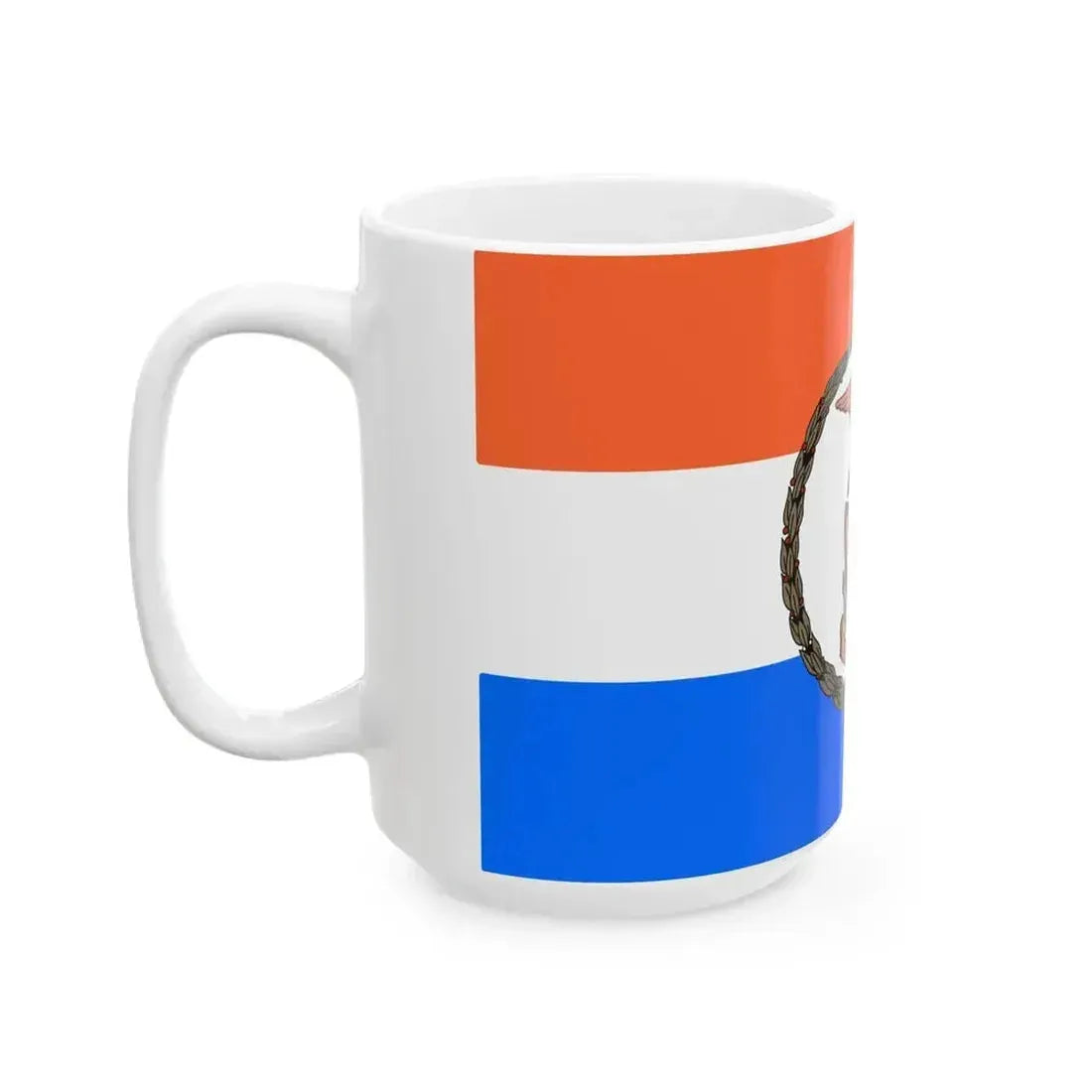 Flag of Borough of the Bronx (United States) White Coffee Mug - Go Mug Yourself