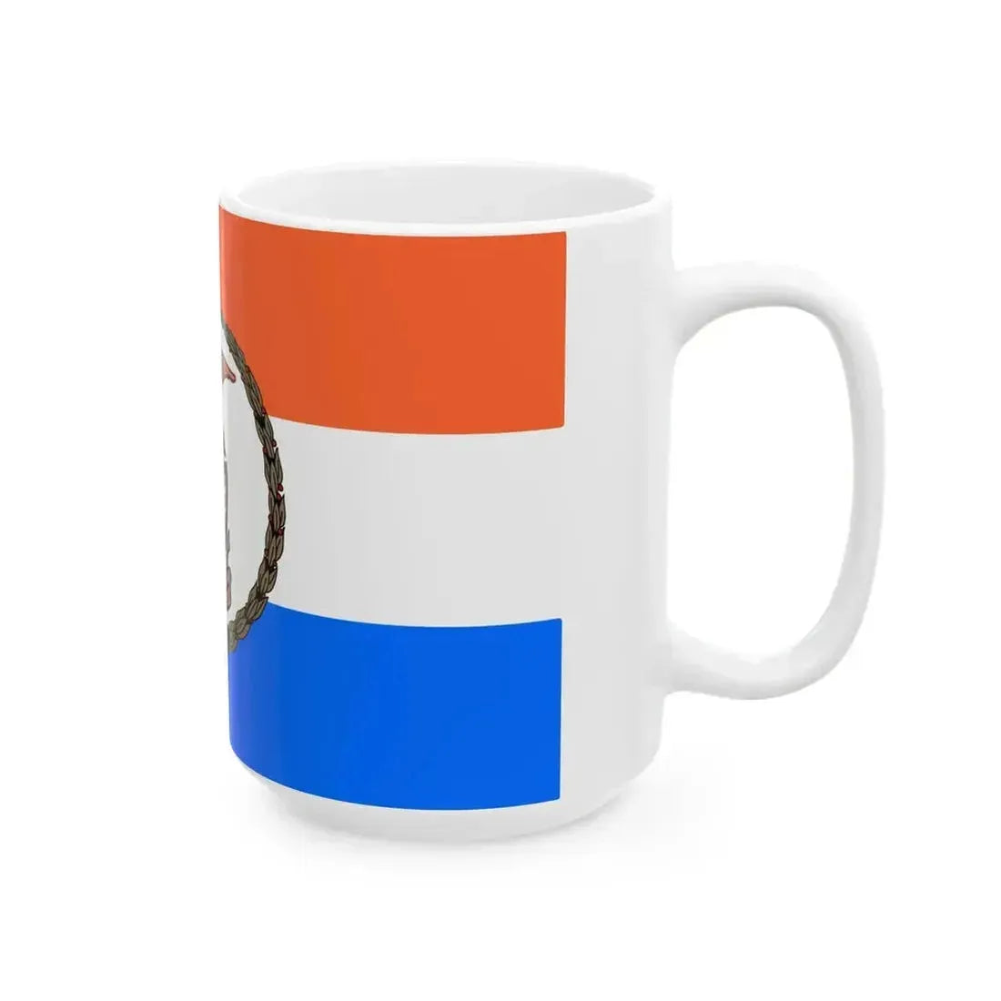 Flag of Borough of the Bronx (United States) White Coffee Mug - Go Mug Yourself