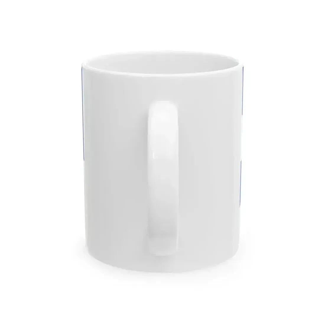 Flag of Borsele (Netherlands) White Coffee Mug - Go Mug Yourself