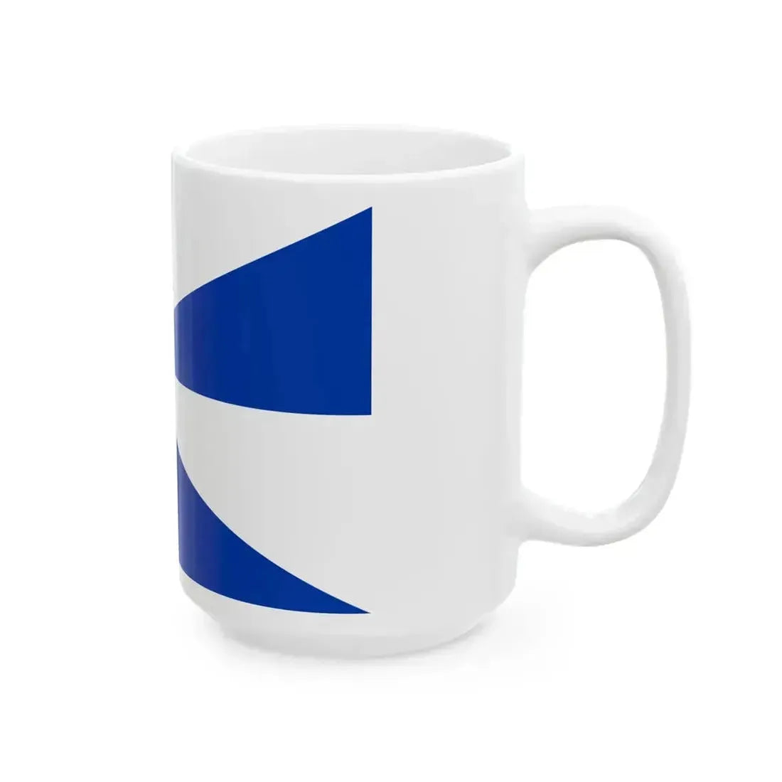Flag of Borsele (Netherlands) White Coffee Mug - Go Mug Yourself