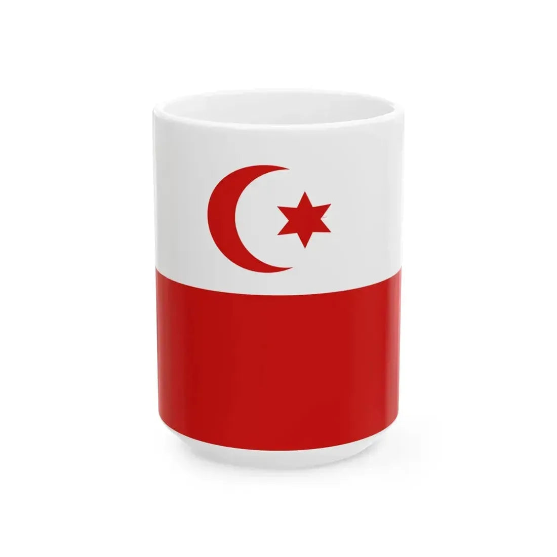 Flag of Bosnia 1875-1877 (Bosnia and Herzegovina) White Coffee Mug 15oz - Go Mug Yourself