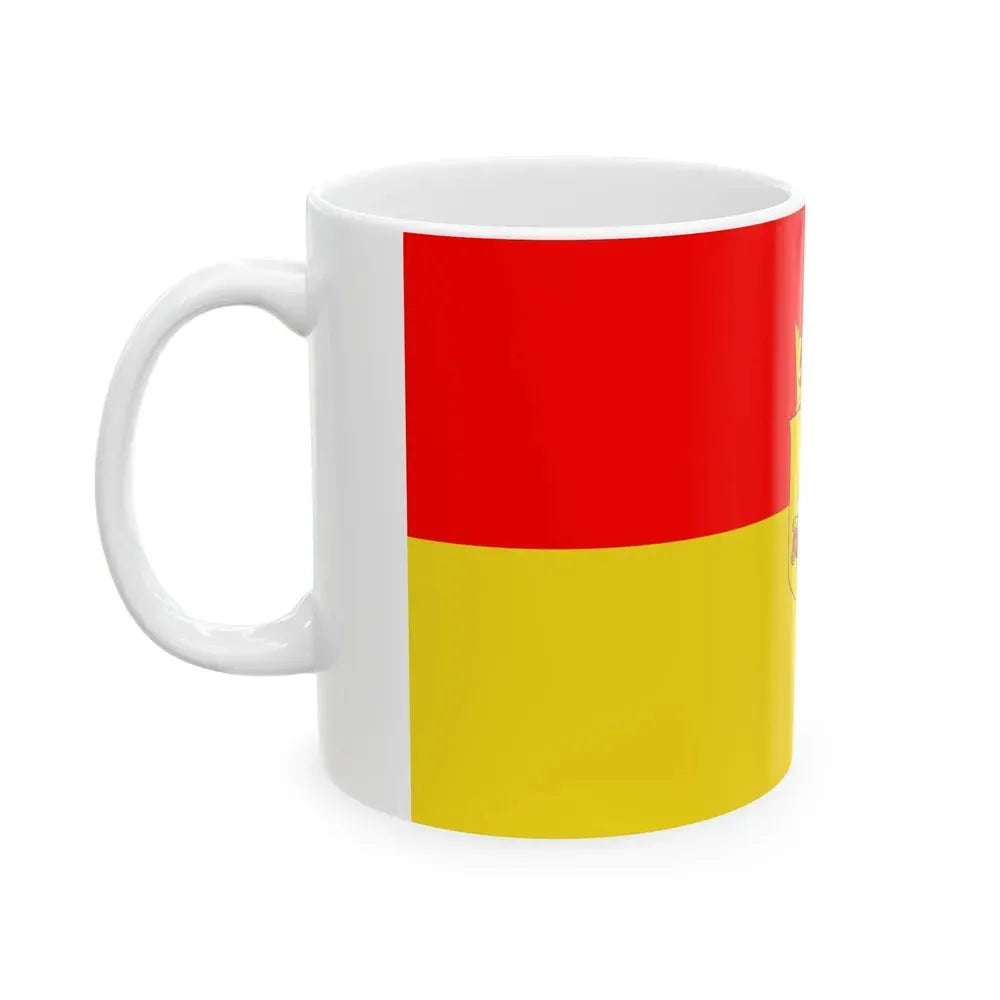 Flag of Bosnia 1878-1908 (Bosnia and Herzegovina) White Coffee Mug - Go Mug Yourself