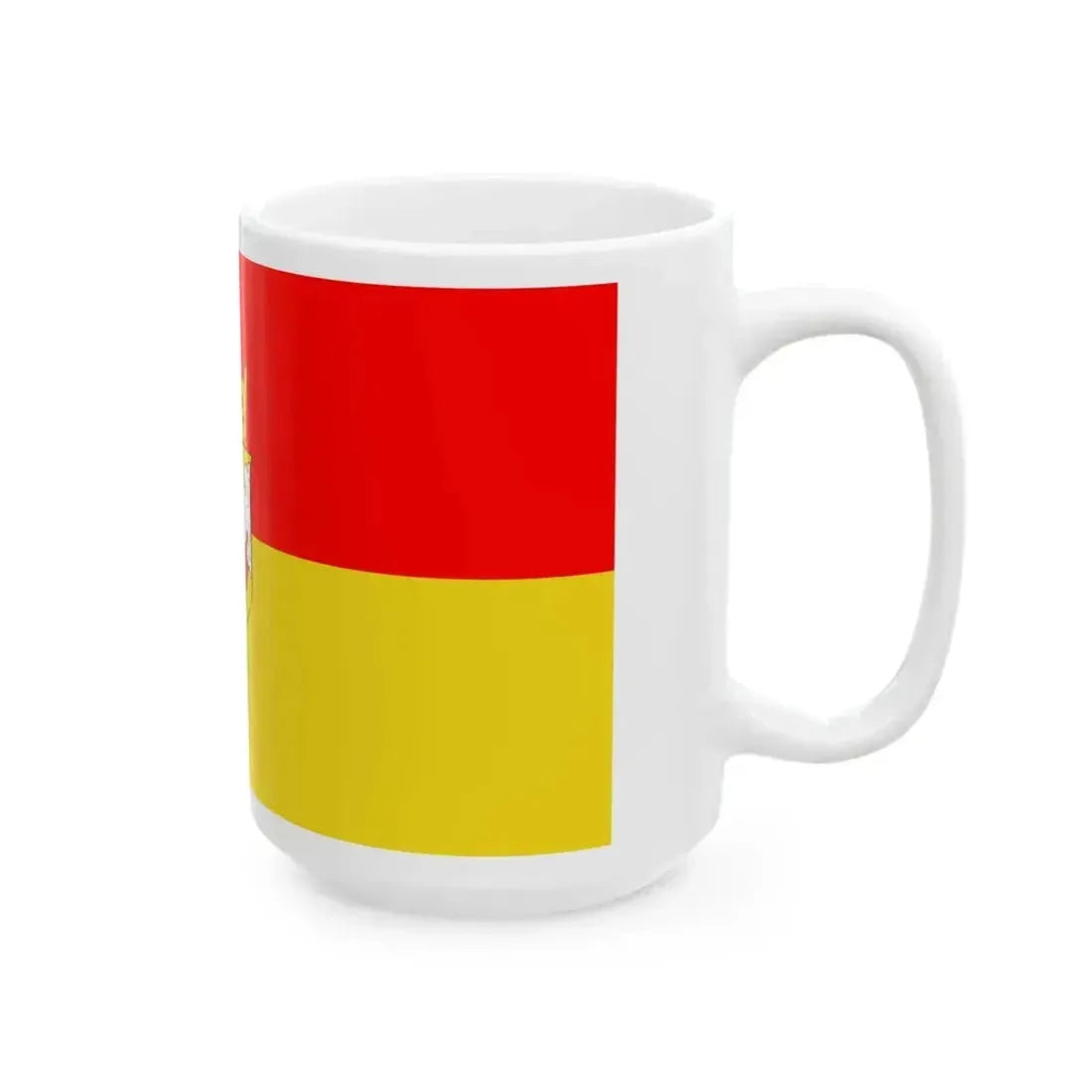 Flag of Bosnia 1878-1908 (Bosnia and Herzegovina) White Coffee Mug - Go Mug Yourself