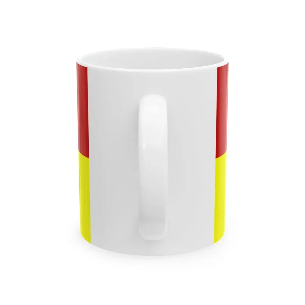 Flag of Bosnia 1908-1918 (Bosnia and Herzegovina) White Coffee Mug - Go Mug Yourself