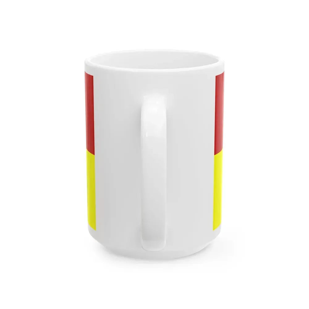 Flag of Bosnia 1908-1918 (Bosnia and Herzegovina) White Coffee Mug - Go Mug Yourself