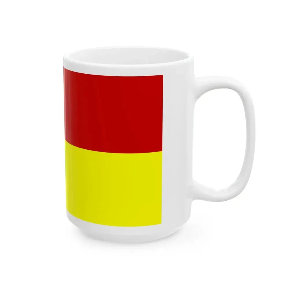 Flag of Bosnia 1908-1918 (Bosnia and Herzegovina) White Coffee Mug - Go Mug Yourself