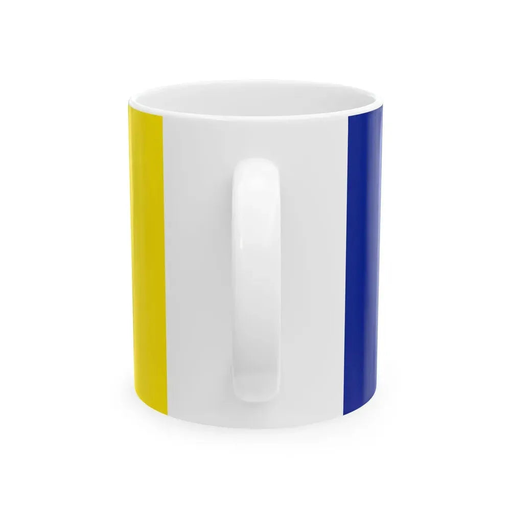 Flag of Bosnian Podrinje (Bosnia and Herzegovina) White Coffee Mug - Go Mug Yourself