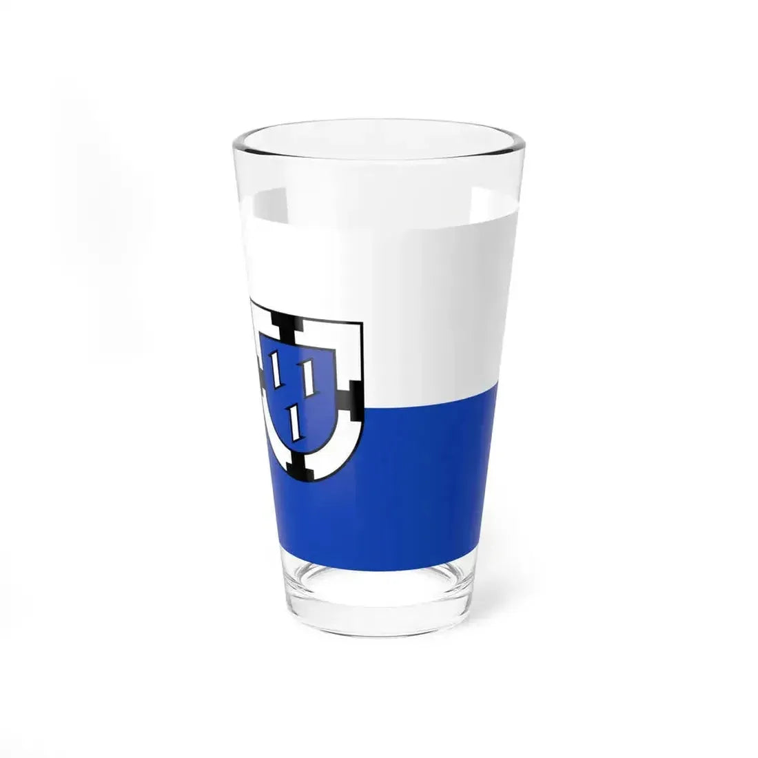 Flag of Bottrop Germany - Pint Glass 16oz 16oz - Go Mug Yourself