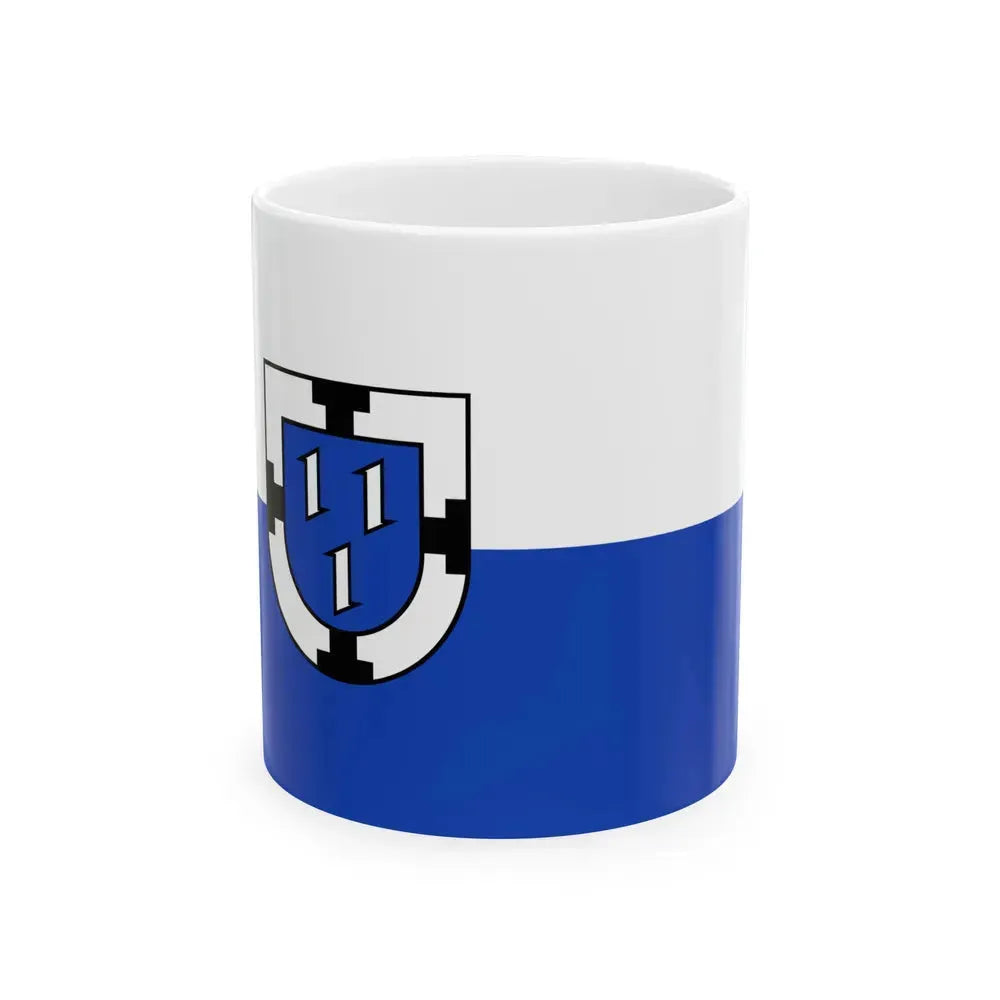 Flag of Bottrop Germany - White Coffee Mug 11oz - Go Mug Yourself