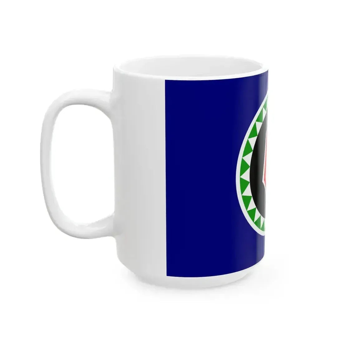 Flag of Bougainville (Guinea) White Coffee Mug - Go Mug Yourself