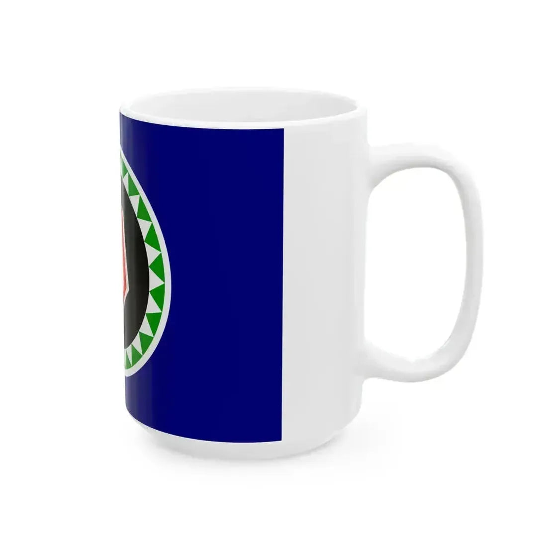 Flag of Bougainville (Guinea) White Coffee Mug - Go Mug Yourself