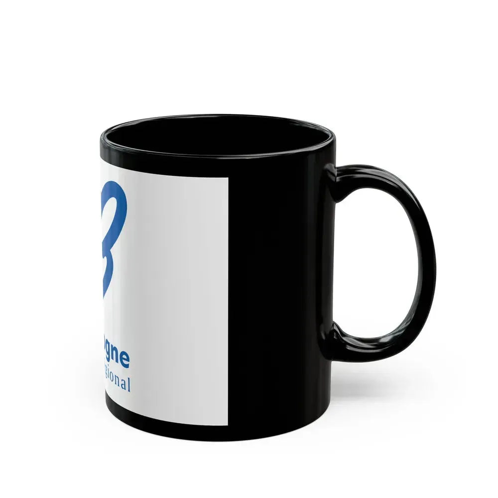 Flag of Bourgogne France 2 - Black Coffee Mug - Go Mug Yourself