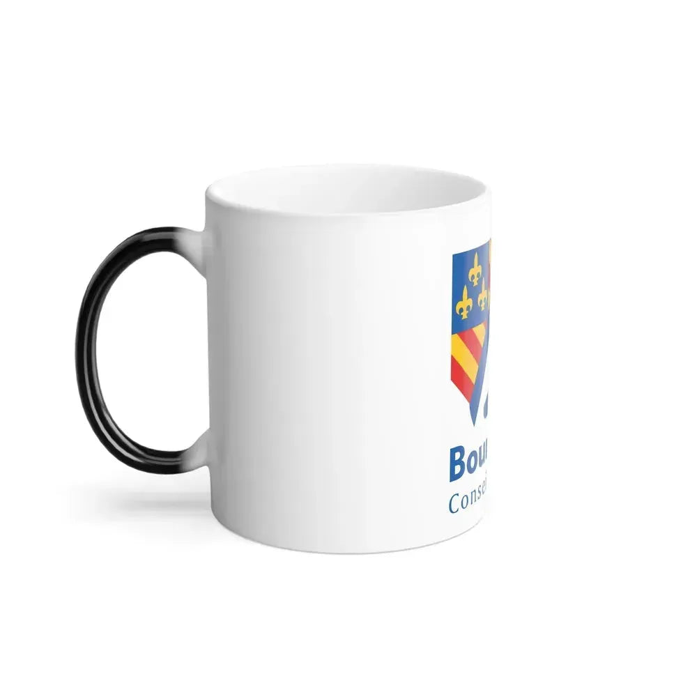 Flag of Bourgogne France 2 - Color Changing Coffee Mug - Go Mug Yourself