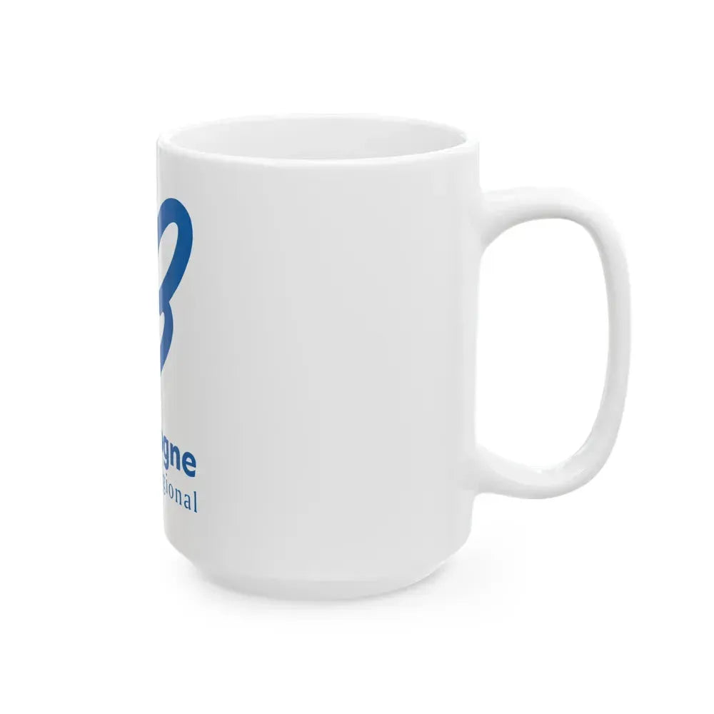 Flag of Bourgogne France 2 - White Coffee Mug - Go Mug Yourself
