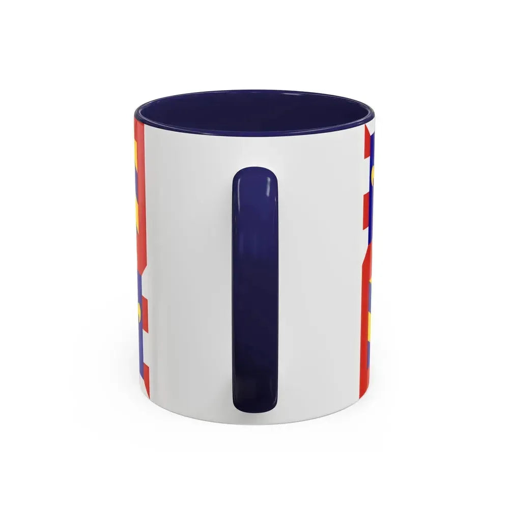 Flag of Bourgogne France - Accent Coffee Mug - Go Mug Yourself