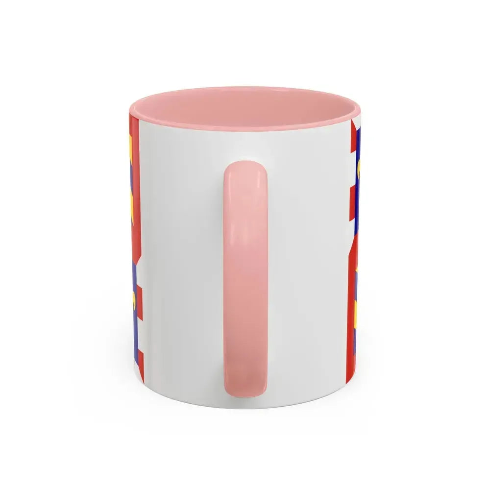 Flag of Bourgogne France - Accent Coffee Mug - Go Mug Yourself