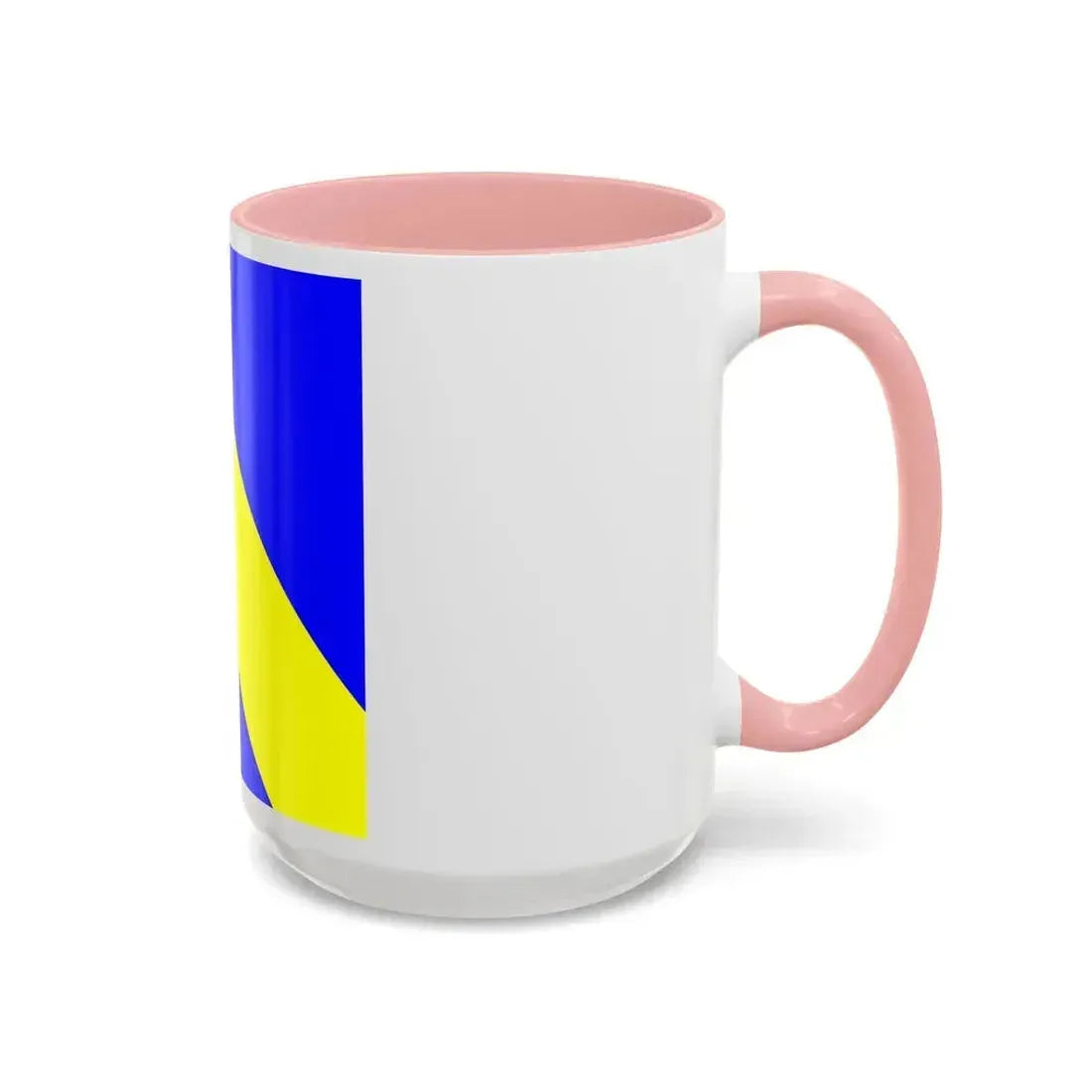 Flag of Bournens Switzerland - Accent Coffee Mug - Go Mug Yourself