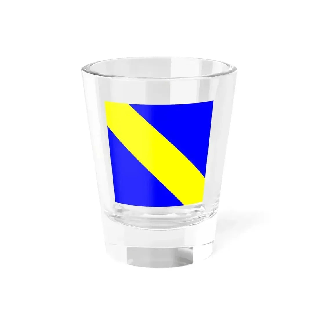 Flag of Bournens Switzerland - Shot Glass 1.5oz 1.5oz - Go Mug Yourself