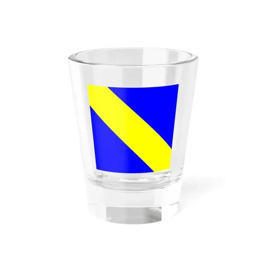 Flag of Bournens Switzerland - Shot Glass 1.5oz 1.5oz - Go Mug Yourself