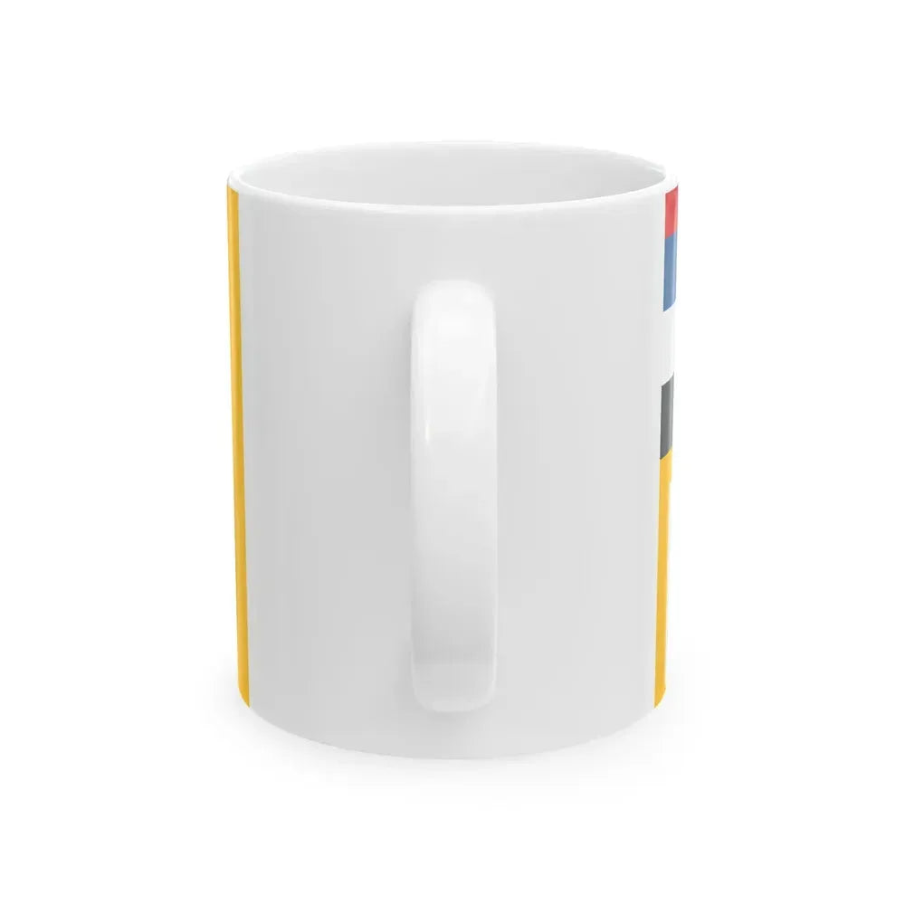 Flag of Boy Scouts of Manchukuo (China) White Coffee Mug - Go Mug Yourself