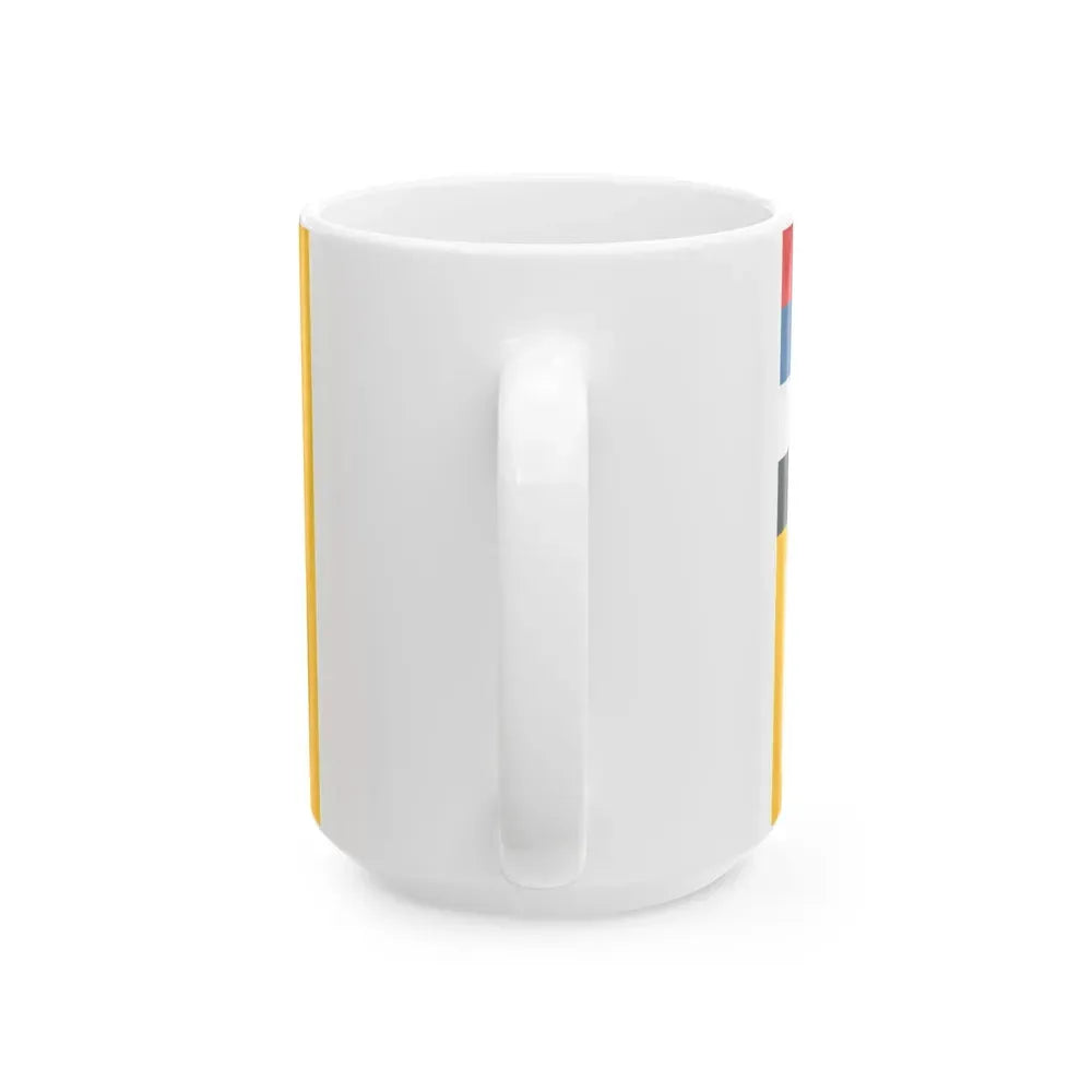 Flag of Boy Scouts of Manchukuo (China) White Coffee Mug - Go Mug Yourself