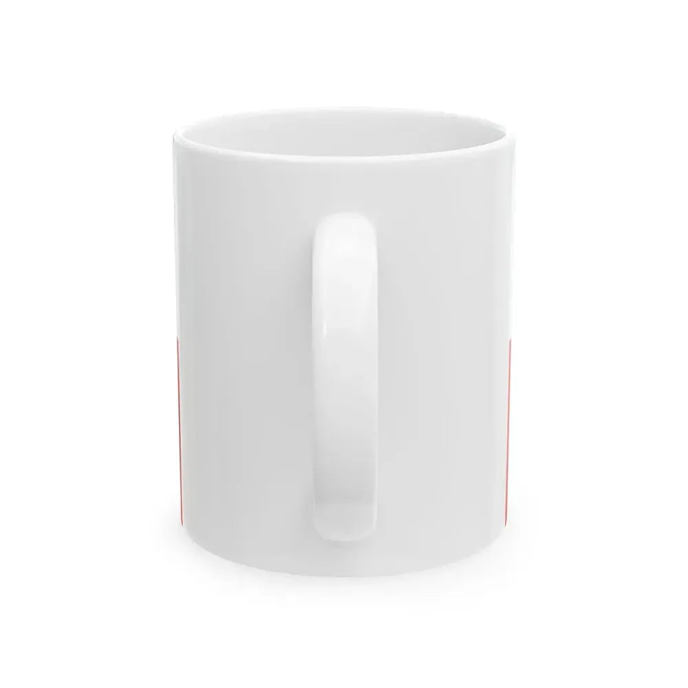 Flag of Bozen (Italy) White Coffee Mug - Go Mug Yourself