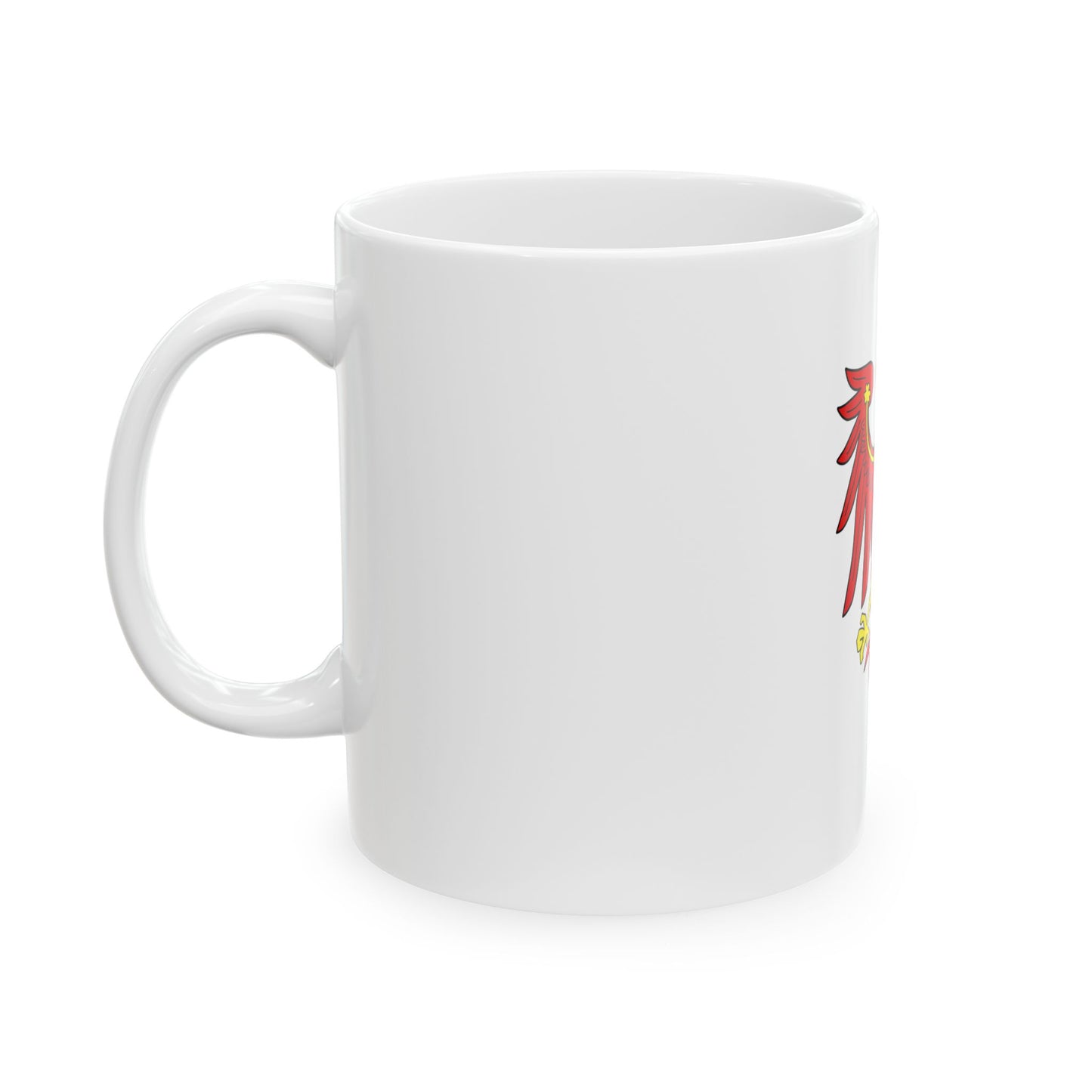 Flag of Brandenburg 1340-1657 (Germany) White Coffee Mug-Go Mug Yourself
