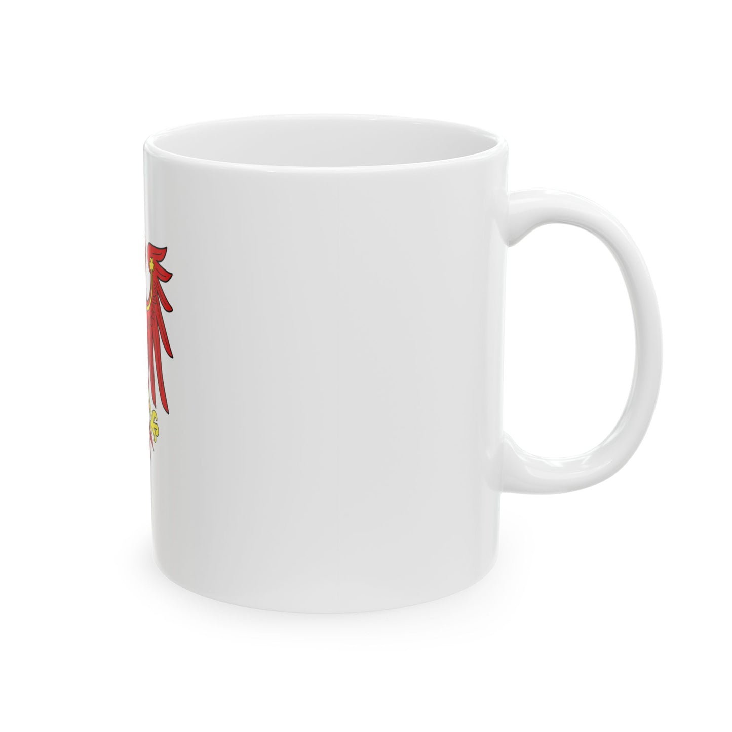 Flag of Brandenburg 1340-1657 (Germany) White Coffee Mug-Go Mug Yourself