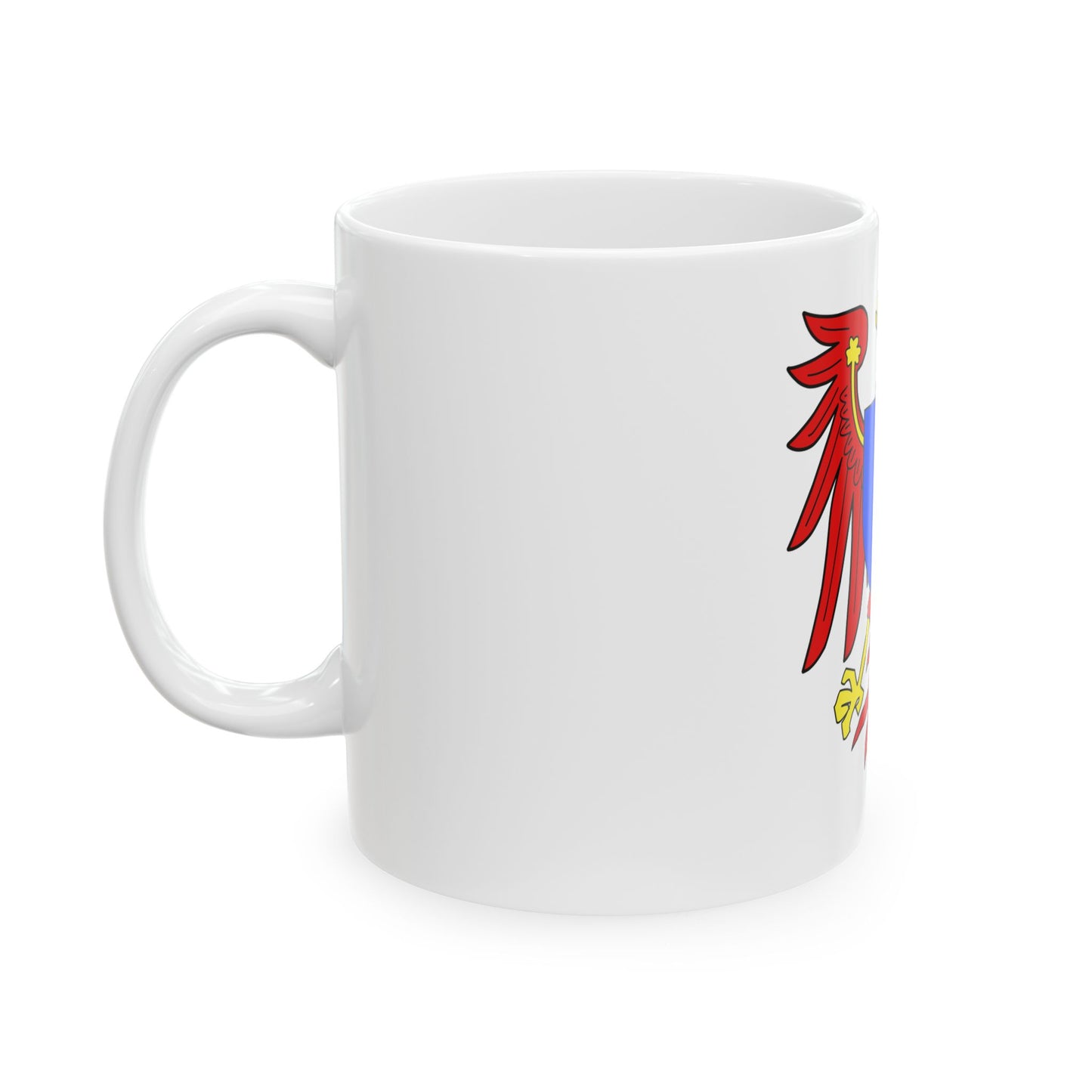 Flag of Brandenburg 1657-1701 (Germany) White Coffee Mug-Go Mug Yourself