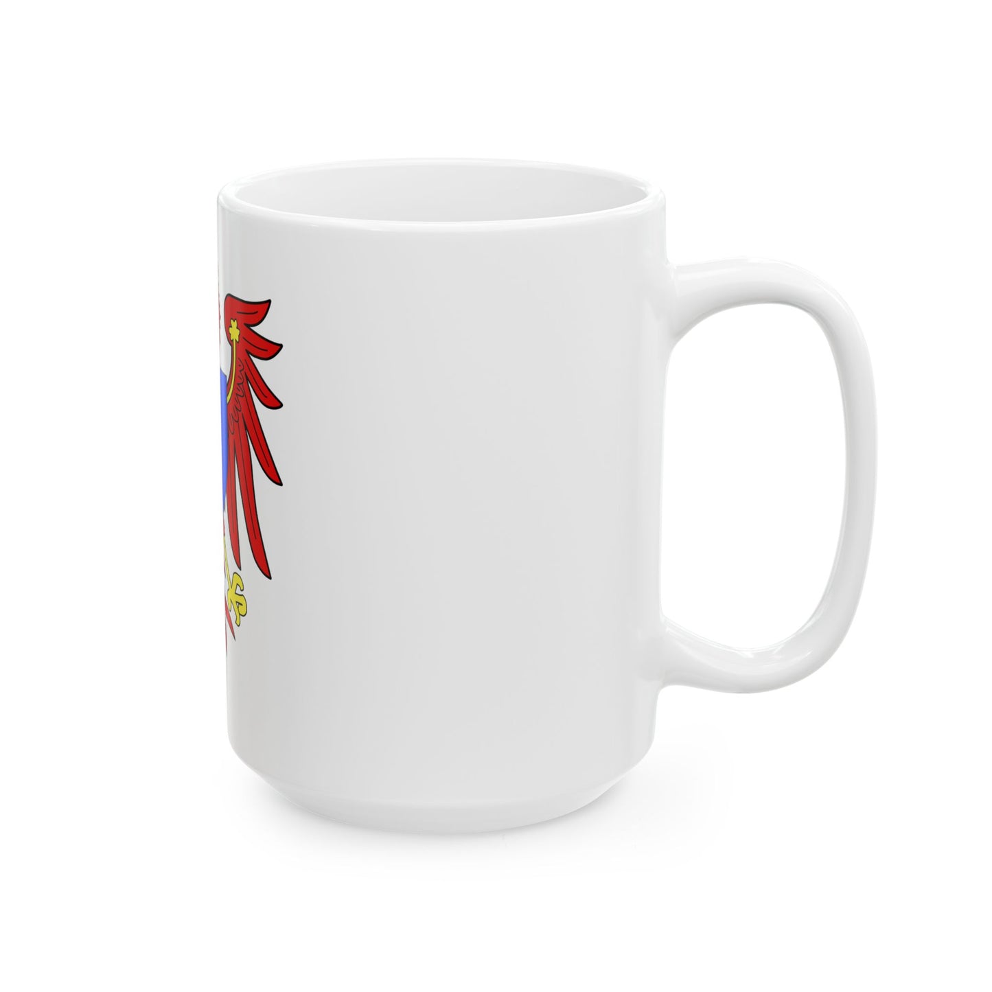 Flag of Brandenburg 1657-1701 (Germany) White Coffee Mug-Go Mug Yourself
