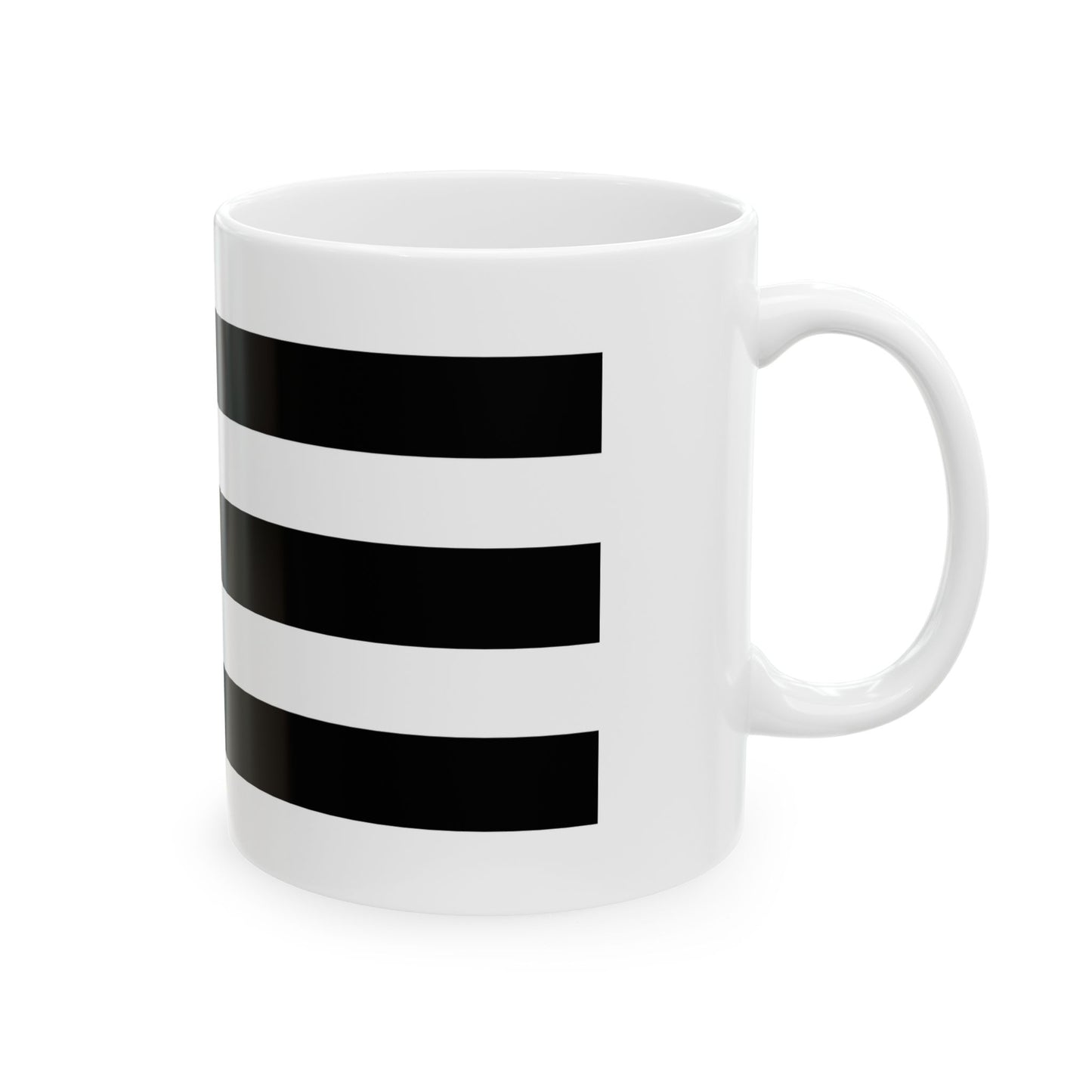 Flag of Brandenburg 1660-1750 (Germany) White Coffee Mug-Go Mug Yourself