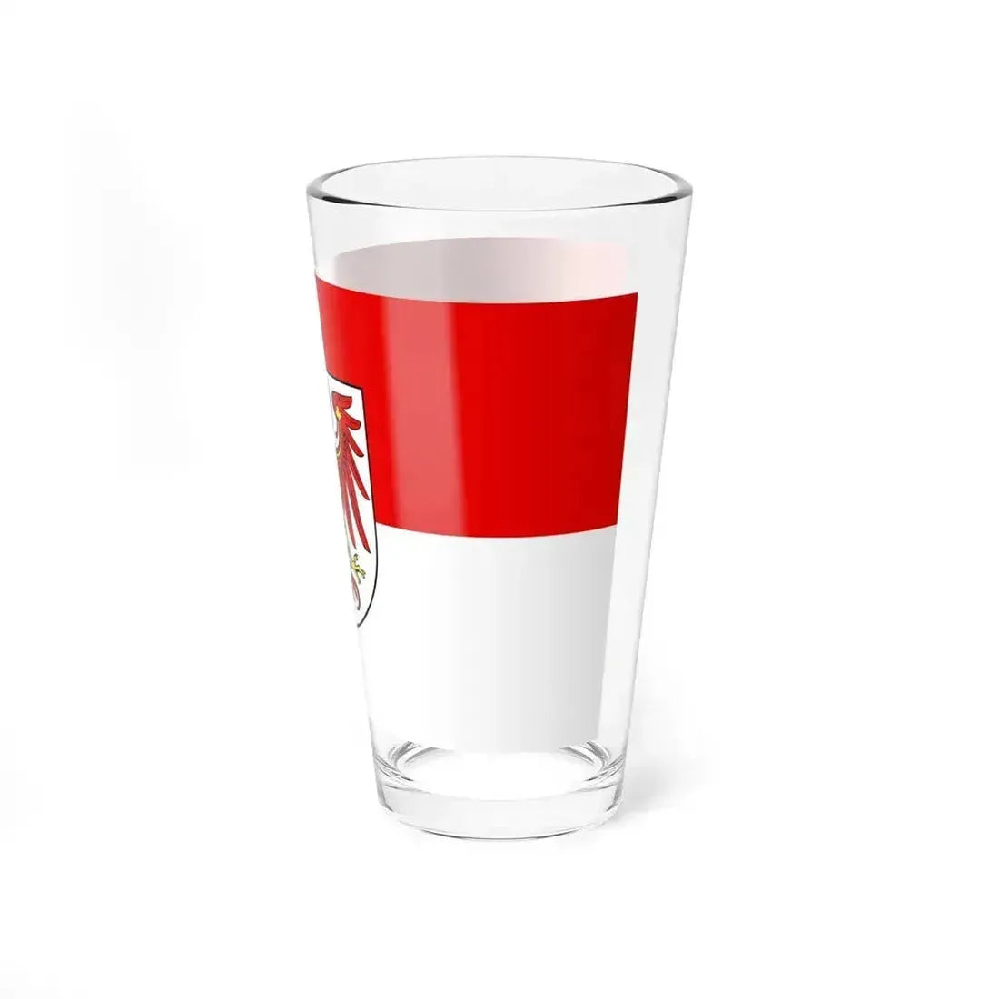 Flag of Brandenburg Germany - Pint Glass 16oz - Go Mug Yourself