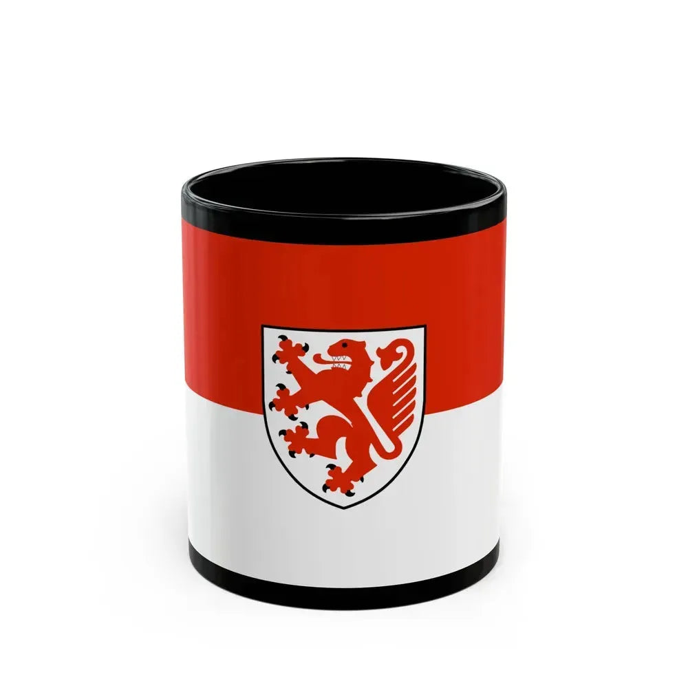 Flag of Braunschweig Germany - Black Coffee Mug 11oz - Go Mug Yourself