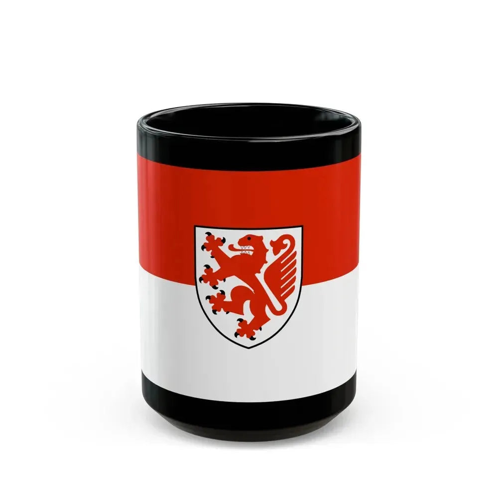 Flag of Braunschweig Germany - Black Coffee Mug 15oz - Go Mug Yourself