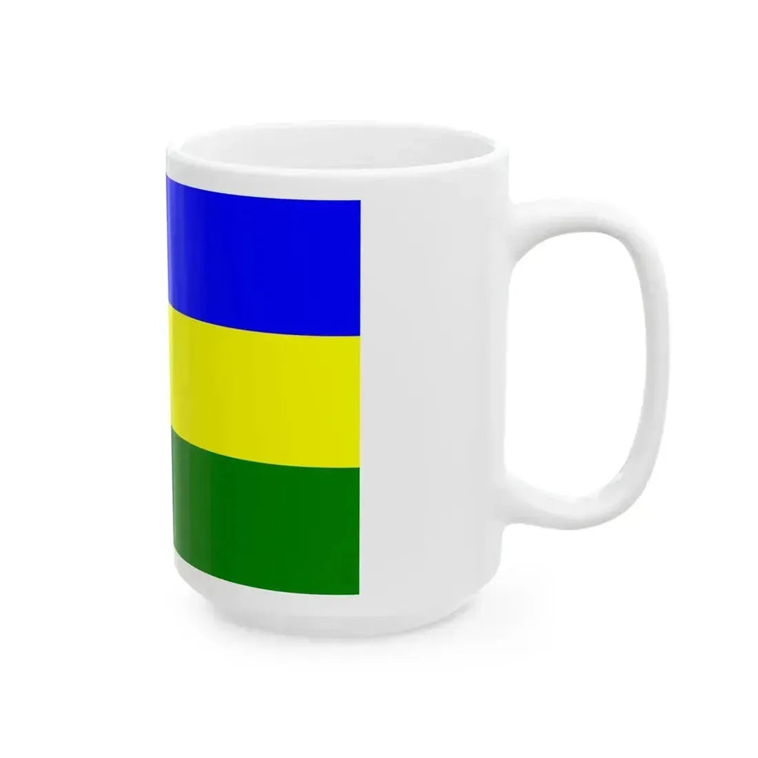 Flag of Bray-Dunes (France) White Coffee Mug - Go Mug Yourself