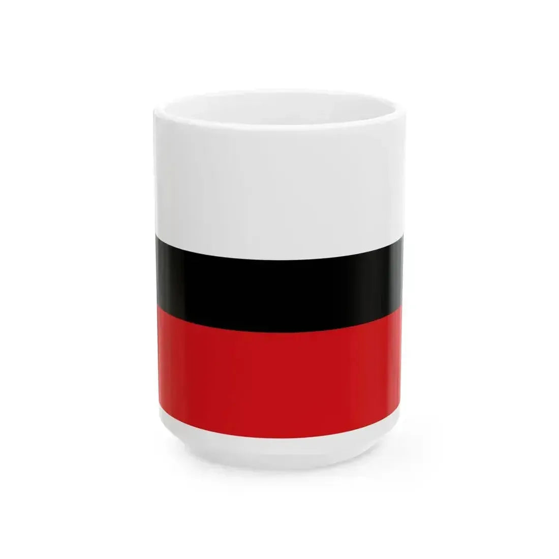 Flag of Bredene (Belgium) White Coffee Mug 15oz - Go Mug Yourself