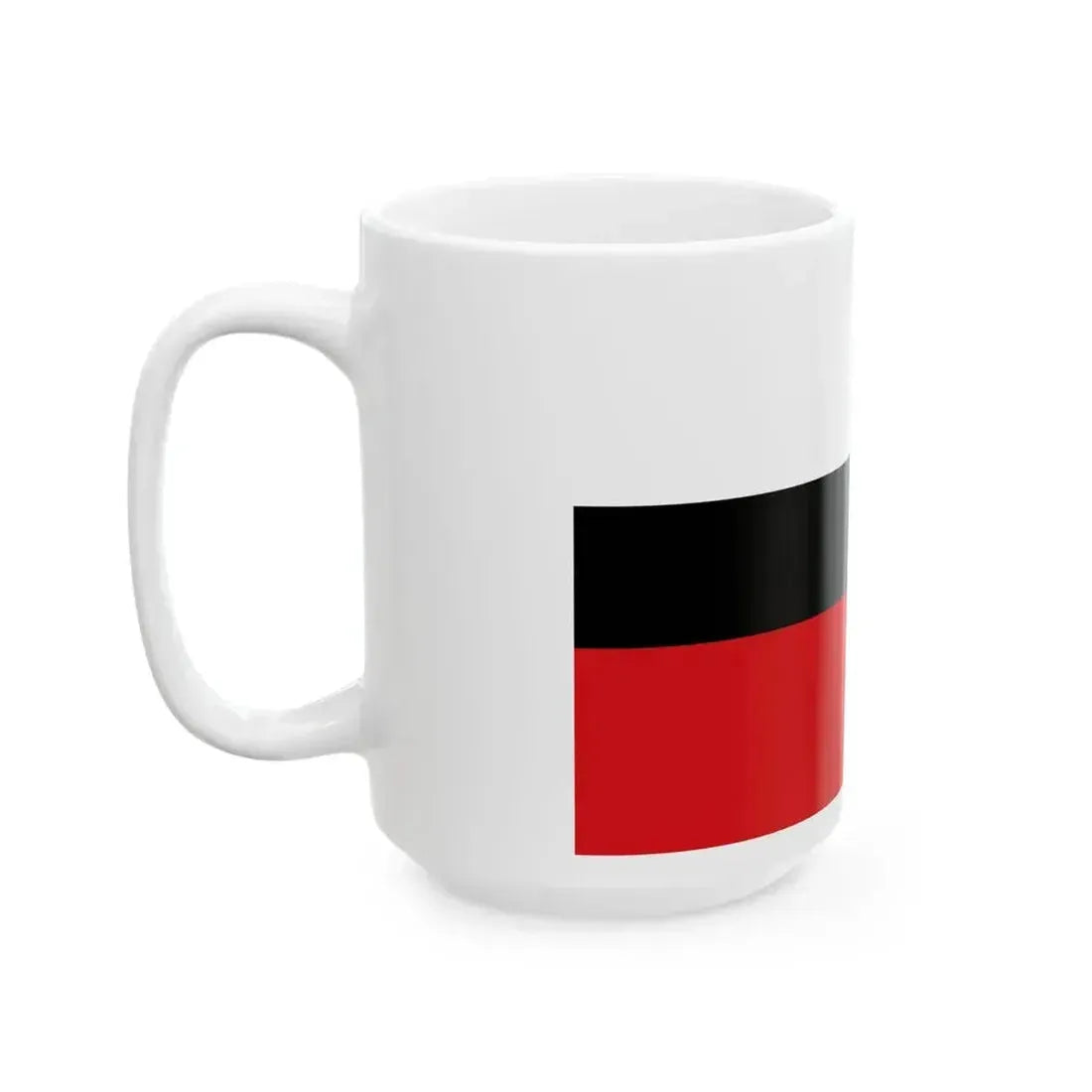 Flag of Bredene (Belgium) White Coffee Mug - Go Mug Yourself