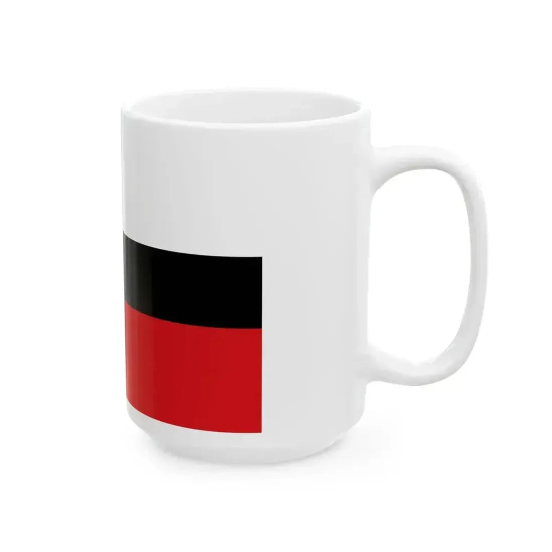 Flag of Bredene (Belgium) White Coffee Mug - Go Mug Yourself