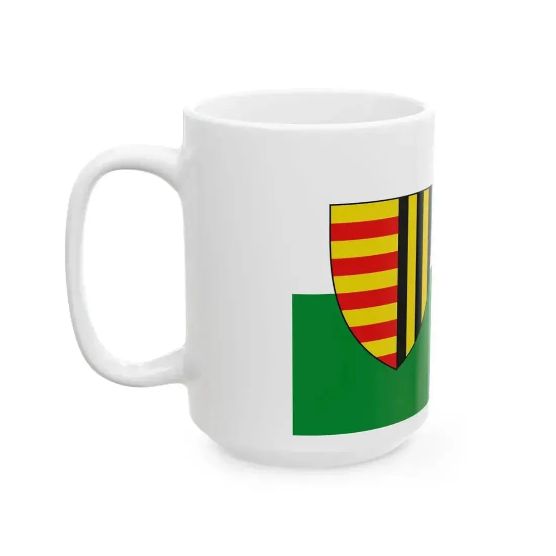 Flag of Bree (Belgium) White Coffee Mug - Go Mug Yourself