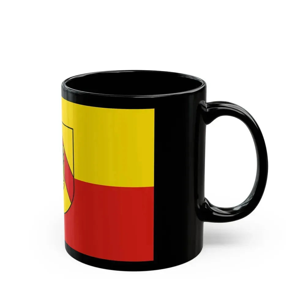 Flag of Breisgau Hochschwarzwald Germany - Black Coffee Mug - Go Mug Yourself