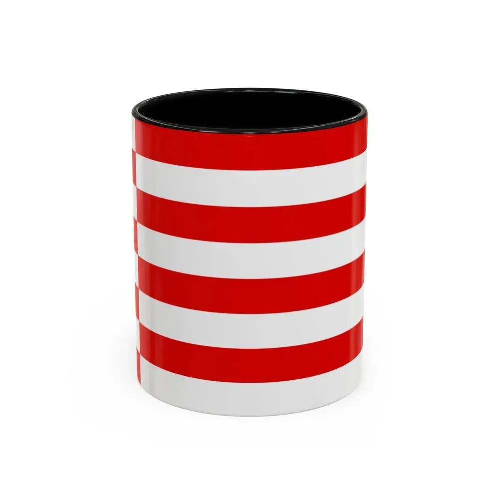 Flag of Bremen Germany - Accent Coffee Mug 11oz Black - Go Mug Yourself