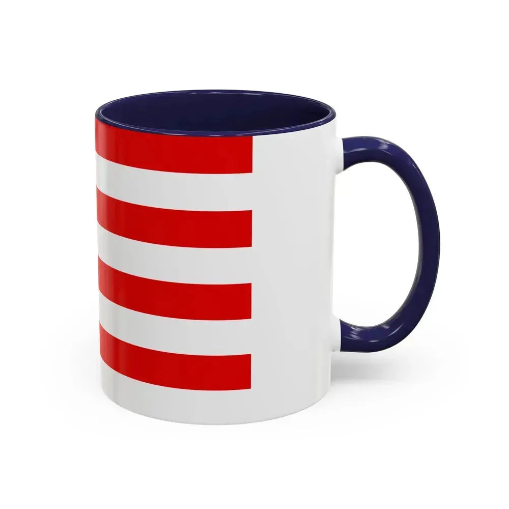 Flag of Bremen Germany - Accent Coffee Mug - Go Mug Yourself