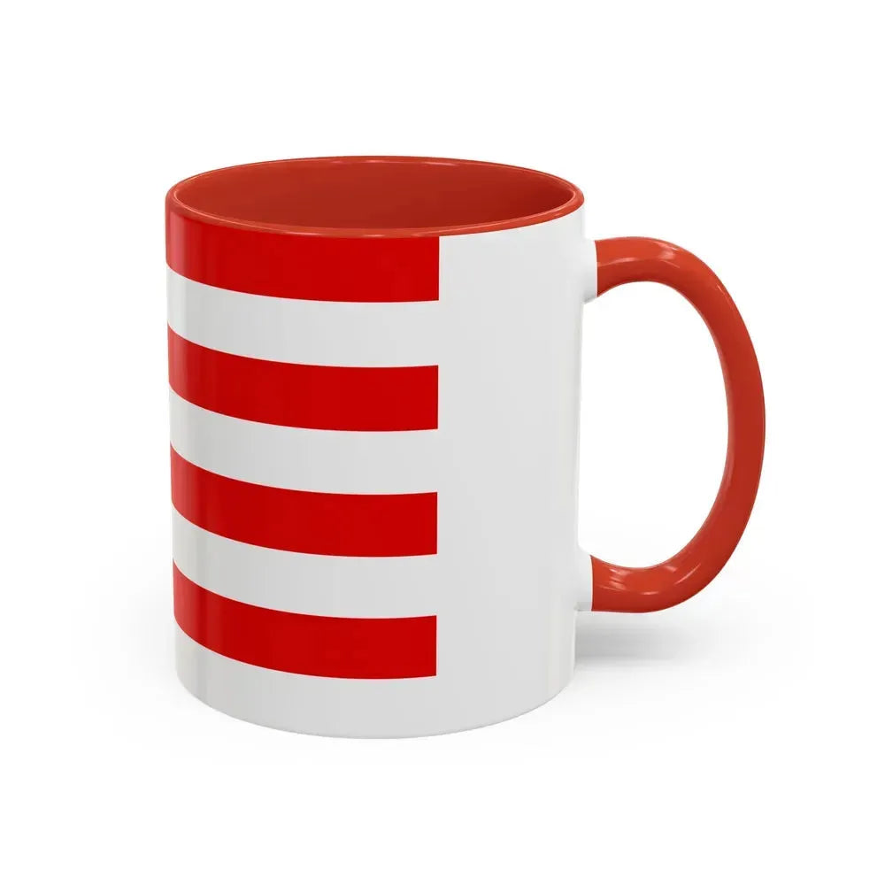 Flag of Bremen Germany - Accent Coffee Mug - Go Mug Yourself