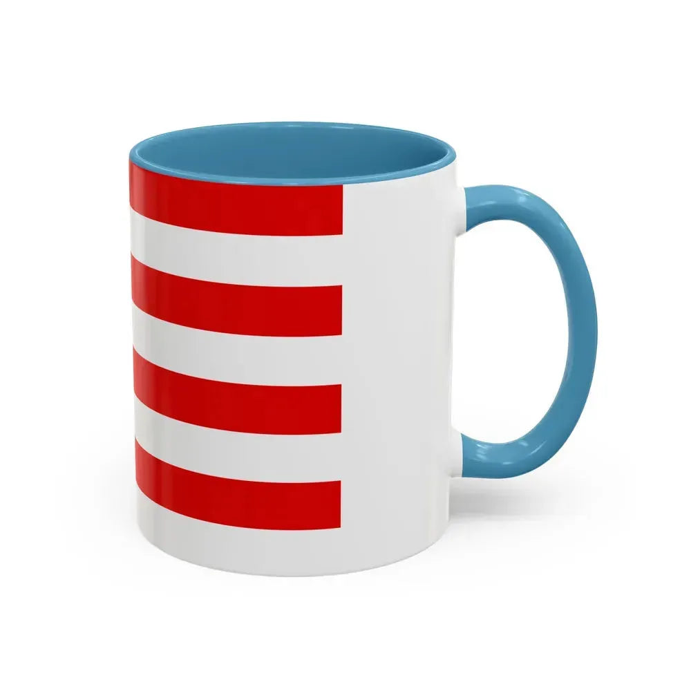 Flag of Bremen Germany - Accent Coffee Mug - Go Mug Yourself