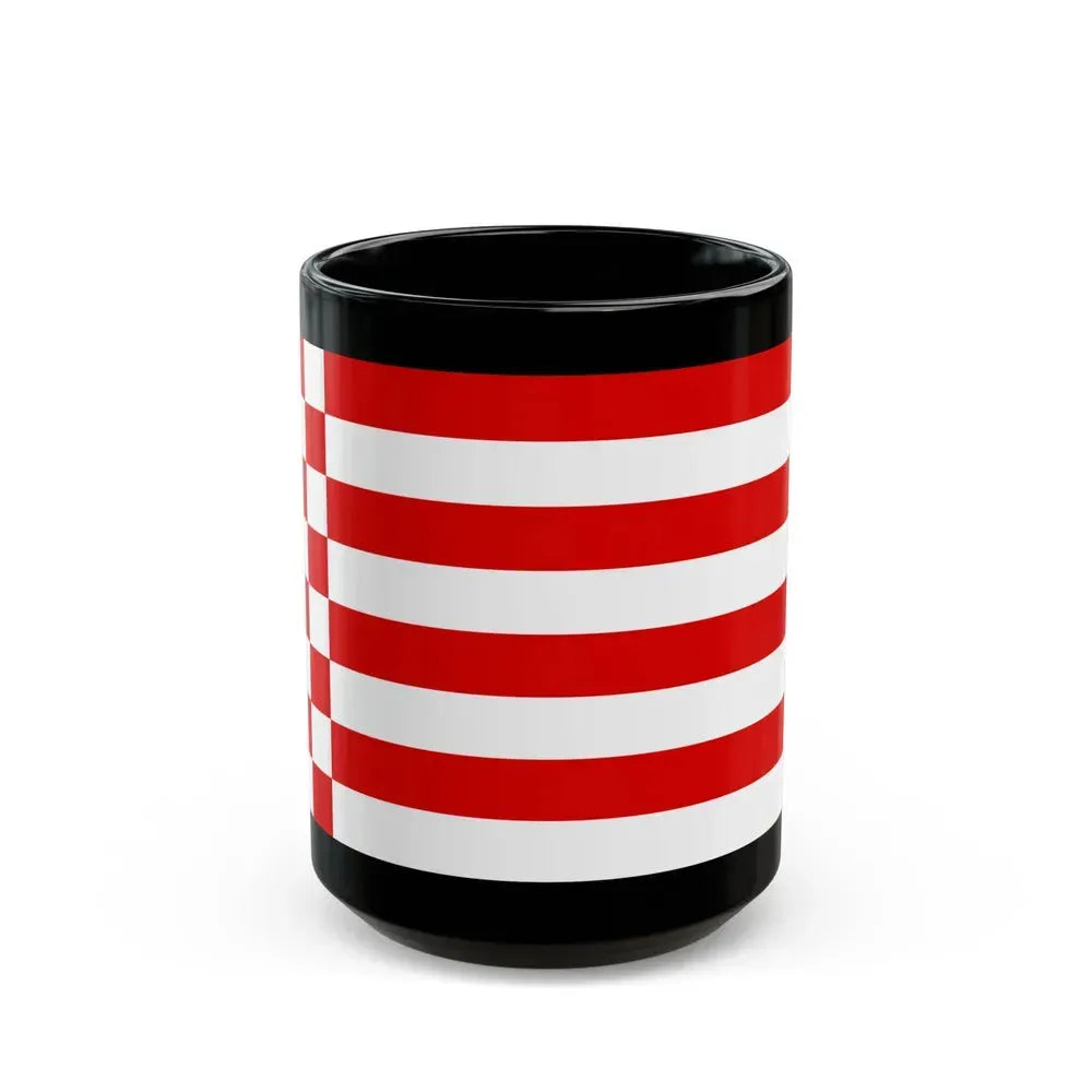 Flag of Bremen Germany - Black Coffee Mug 15oz - Go Mug Yourself