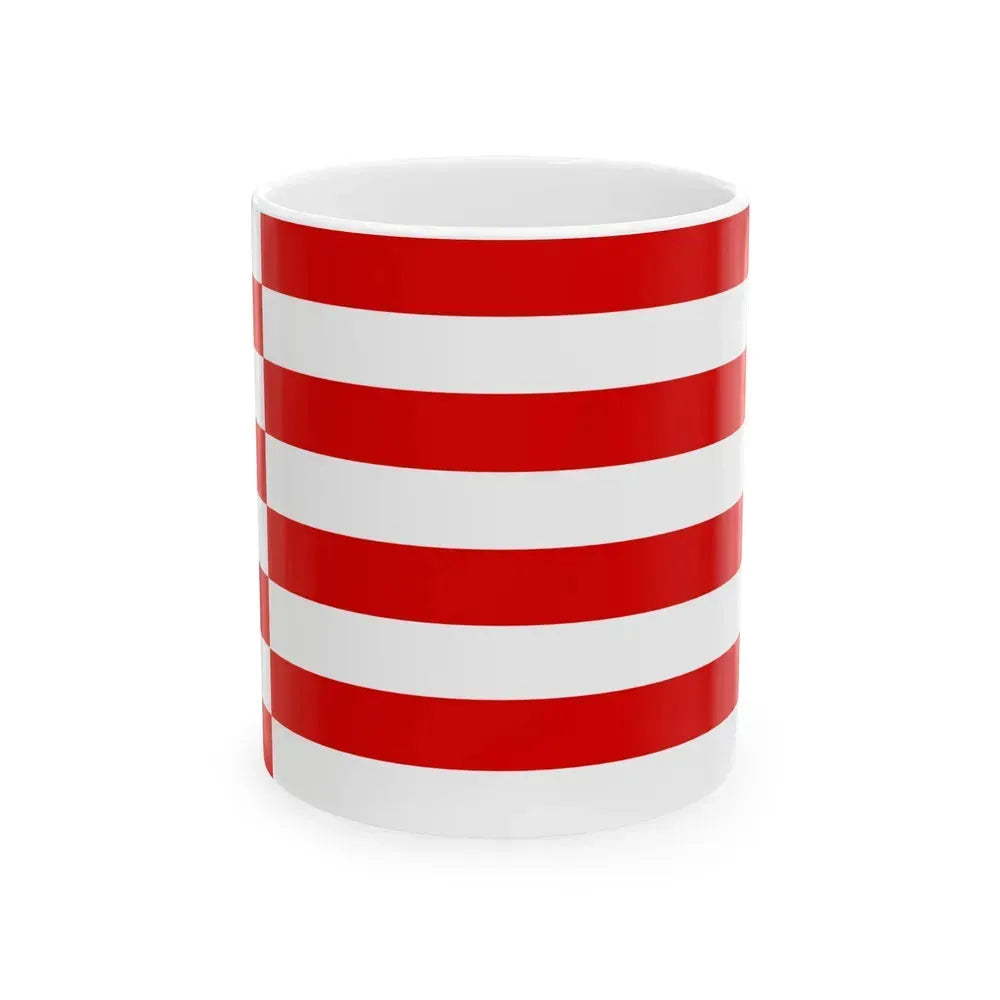 Flag of Bremen Germany - White Coffee Mug 11oz - Go Mug Yourself