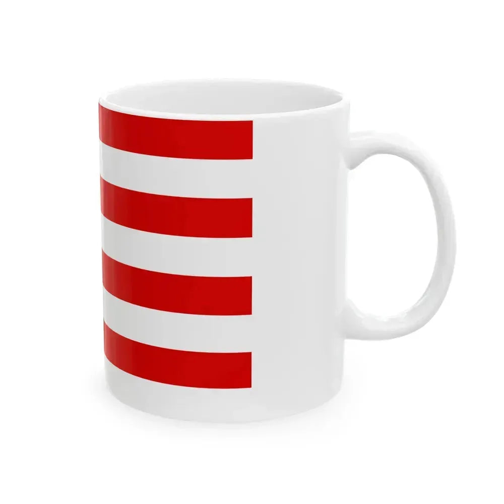 Flag of Bremen Germany - White Coffee Mug - Go Mug Yourself