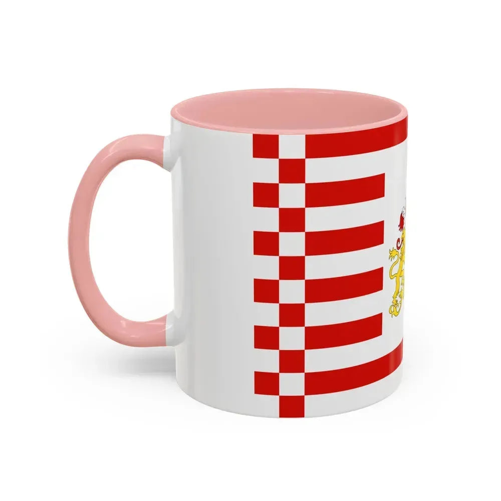 Flag of Bremen with flag arms Germany - Accent Coffee Mug - Go Mug Yourself